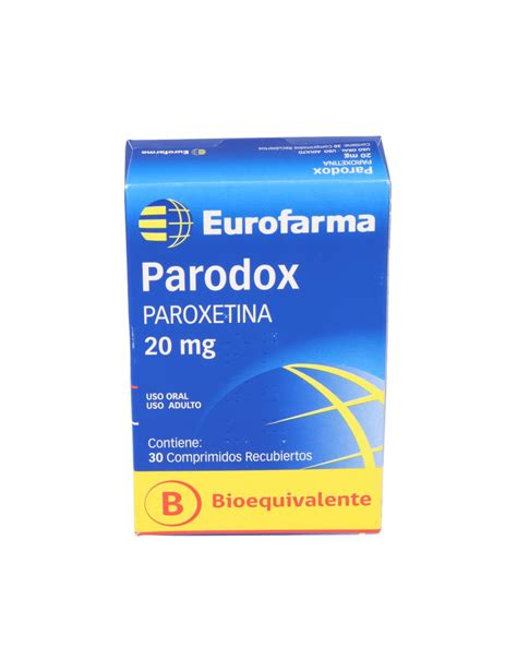 paroxetina 20 mg